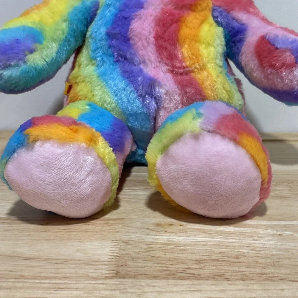 Build-A-Bear 2012 Enchanted Garden Rainbow Hugs Teddy Bear Pastel 16